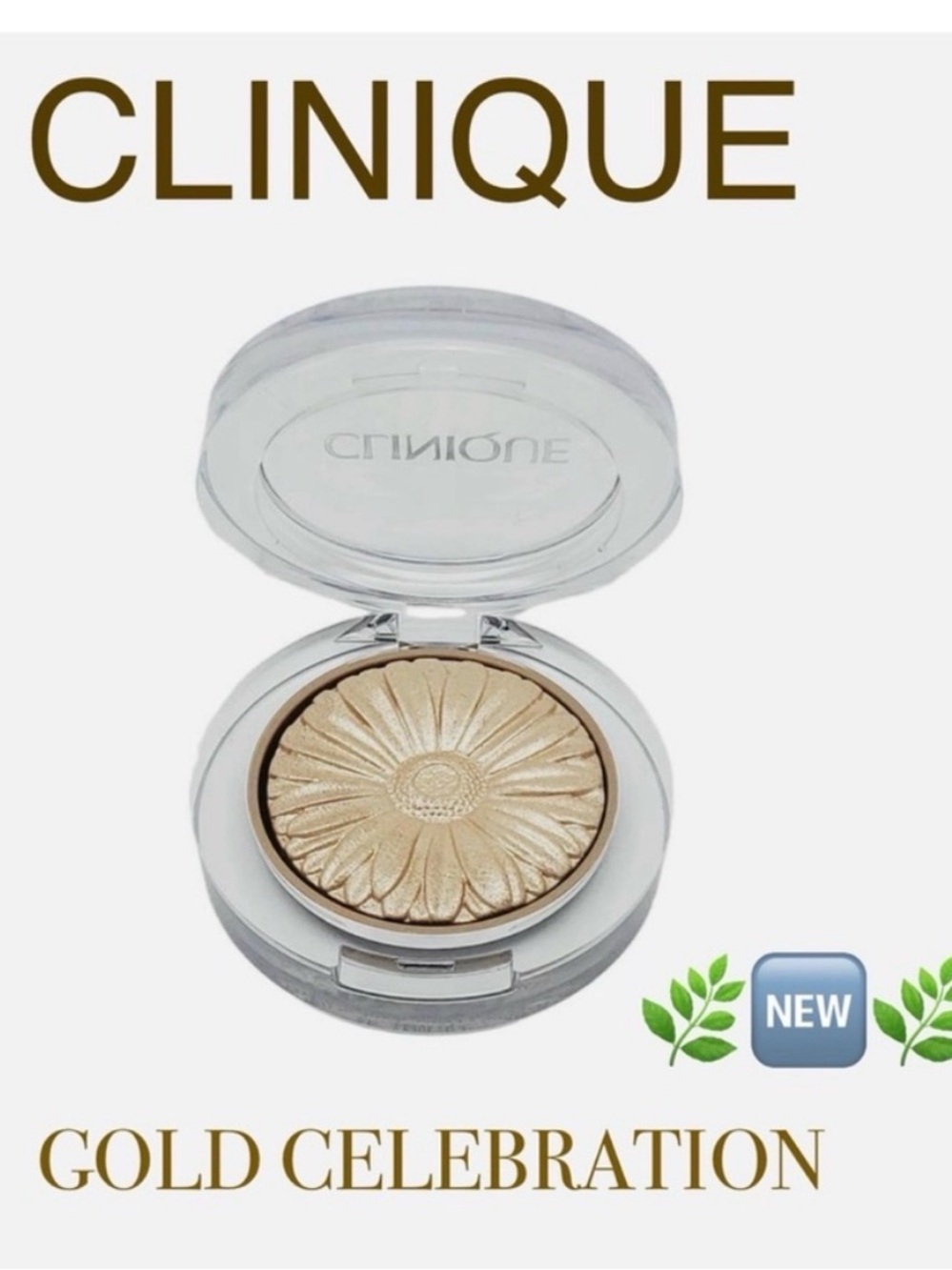 Clinique Cheek Pop Highlighter Gold Celebration Pop Full Size 🌿🆕🌿